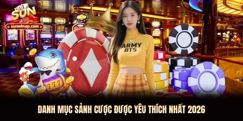 Danh mục sảnh cược được yêu thích nhất 2026