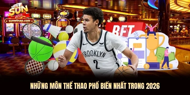 Những môn thể thao phổ biến nhất trong 2026